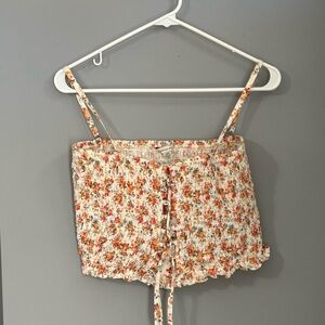 American eagle top with adjustable straps